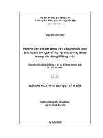 LUẬN VĂN THẠC SĨ NGÀNH XÂY DỰNG ĐƯỜNG Ô TÔ VÀ ĐƯỜNG THÀNH PHỐ NGHIÊN CỨU GIA CỐ TỔNG HỢP CẤP PHỐI SỎI ONG TỈNH HÀ TÂY BẰNG XI MĂNG VÀ NHŨ TƯƠNG NHỰA TRONG XÂY DỰNG ĐƯỜNG Ô TÔ