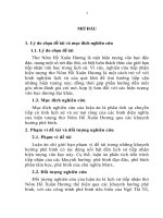 vấn đề tiếp nhận thơ nôm hồ xuân hương