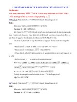 Chuyên đề máy tính bỏ túi mới năm 20142015