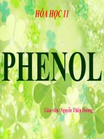 bài giảng hóa học 11 bài 41 phenol