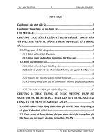 Ứng dụng phương pháp so sánh trong thẩm định giá bất động sản tại công ty cổ phần thẩm định ASIAN