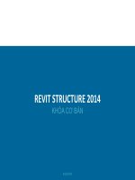 HƯỚNG DẪN SỬ DỤNG REVIT STRUCTURE 2014