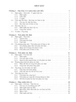 ĐỀ CƯƠNG BÀI GIẢNG TOÁN CAO CẤP A2  CHO SINH VIÊN  ĐẠI HỌC HÙNG VƯƠNG TỈNH PHÚ THỌ