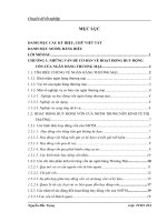 Giải pháp mở rộng huy động vốn tại ngân hàng nông nghiệp và phát triển nông thôn chi nhánh từ sơn