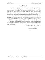 Đồ án tốt nghiệp Quản lý thu tiền sử dụng Internet