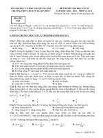 đề thi thử đại học môn vật lý có đáp án năm 2011 chuyên lê quý đôn qt đề 1