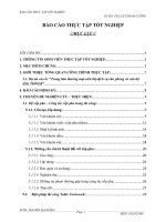 BÁO CÁO THỰC TẬPTRUNG TÂM THƯƠNG MẠI  SIÊU THỊ  DỊCH VỤ VĂN PHÒNG VÀ CĂN HỘ SSG TOWER