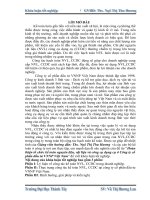 hoàn thiện tổ chức kế toán nguyên liệu, vật liệu và công cụ dụng cụ ở công ty cổ  phần đầu tư vnnp việt nam