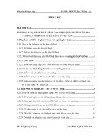 Một số giải pháp nhằm nâng cao hiệu quả sử dụng nguồn vốn ODA nhật bản vào phát triển cơ sở hạ tầng tại hà nội