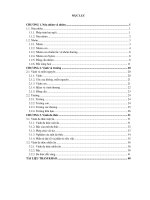 Đề cương bài giảng học phần đại số cao cấp 1