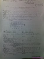 đề thi thử đại học môn vật lý có đáp án khối thpt chuyên đhkhtn