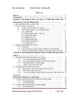 báo cáo thực tập tại công ty tnhh một thành viên thương mại và du lịch đồng xuân