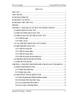 Đồ án tốt nghiệp Tìm hiểu kỹ thuật giấu tin trong ảnh khảm số ﻿