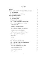 Đề tài Ứng dụng của màng lọc trong xử lý nước