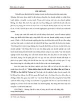 Hoàn thiện công tác kế toán vốn bằng tiền tại Công ty TNHH tư vấn thiết kế Cường An ﻿