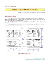 chuyên đề 2b thiết kế khung phẳng btct