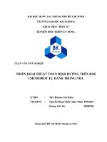 Luận văn tốt nghiệp triển khai thuật toán định hướng trên ROS cho robot tự hành trong nhà