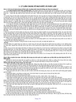 Đề cương lý luận chung về nhà nước và pháp luật