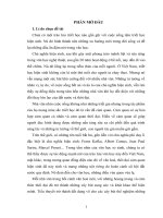 cảm quan hiện sinh trong tiểu thuyết của nguyễn việt hà và đoàn minh phượng