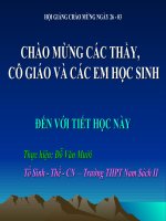 Thuyết trình sinh học  sinh sản vô tính ở động vật