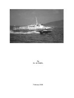 Giới thiệu về các loại tàu thủy cao tốc