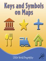 keys and symbols on maps