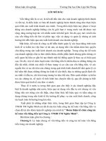 Hoàn thiện tổ chức công tác kế toán vốn bằng tiền tại Công ty TNHH TM Nghĩa Minh ﻿