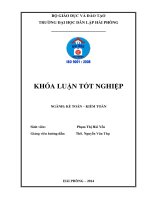 hoàn thiện công tác kế toán thuế giá trị gia tăng tại công ty tnhh an thái