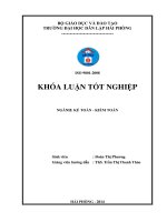 Hoàn thiện công tác kế toán doanh thu, chi phí và xác định kết quả kinh doanh tại Công ty một thành viên May Mạnh Cường