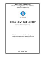 hoàn thiện công tác kế toán doanh thu, chi phí và xác định kết quả kinh tại công ty trách nhiệm hữu hạn tấn phát - aa