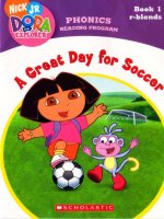 a creat day for soccer phonics reading program