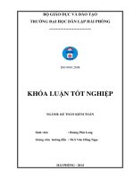 Hoàn thiện công tác kế toán vốn bằng tiền tại Công ty TNHH in Thanh Hương