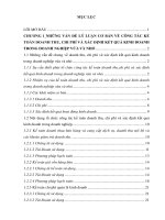 Hoàn thiện công tác kế toán doanh thu, chi phí và xác định kết quả kinh doanh tại công ty TNHH Thành An 468