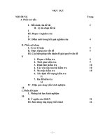đề tài ra đề kiểm tra bám sát đối tượng học sinh để nâng cao chất lượng bộ môn tiếng anh trong nhà trường