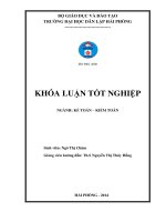 hoàn thiện công tác kế toán vốn bằng tiền tại công ty tnhh việt trường