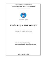 hoàn thiện công tác kế toán vốn bằng tiền tại công ty cổ phần tư vấn đầu tư việt úc