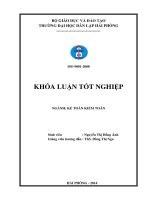 hoàn thiện công tác lập và phân tích báo cáo kết quả hoạt động kinh doanh tại công ty cổ phần kinh doanh xuất nhập khẩu thủy sản hải phòng