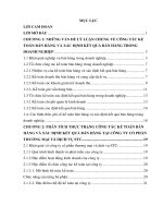 tổ chức hạch toán bán hàng và xác định kết quả bán hàng nhằm xác định chính xác kết quả cho từng hoạt động tại công ty cổ phần thương mại và dịch vụ stc