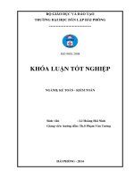 hoàn thiện công tác kế toán doanh thu, chi phí và xác định kết quả kinh doanh tại công ty cổ phần chế biến dịch vụ thuỷ sản cát hải