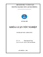 hoàn thiện công tác kế toán tiền lương và các khoản trích theo lương tại công ty cổ phần xây lắp điện duyên hải