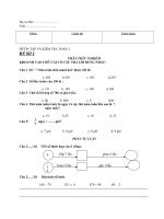 Bộ 12 đề ôn tập kiểm tra HK I môn Toán lớp 3