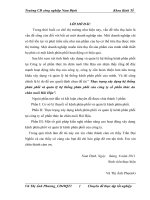 thực trạng xây dựng hệ thống phân phối và quản lý hệ thống phân phối của công ty cổ phần thức ăn chăn nuôi hải hậu