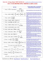 500 bài tập toán chuyên đề lượng giác