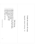 Bài giảng kỹ thuật điện tử số   thiết kế mạch tổng hợp