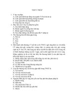 KIỂM TRA Y PHÁP 1 (ĐẠI HỌC Y)