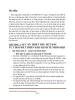 Thu hút đầu tư cho khu kinh tế nhơn hội bình định