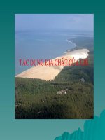 bài giảng địa chất đại cương chương 9 tác dụng địa chất của gió