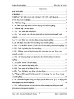 Luận văn: Vốn lưu động và các giải pháp tài chính nâng cao hiệu quả tổ chức sử dụng vốn lưu động tại công ty TNHH sản xuất và thương mại Tân Á