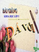 bài giảng khoa học 4 bài 26 nguyên nhân làm nước bị ô nhiễm