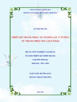 thiết kế trang phục ấn tượng lấy ý tưởng từ trang phục hy lạp cổ đại